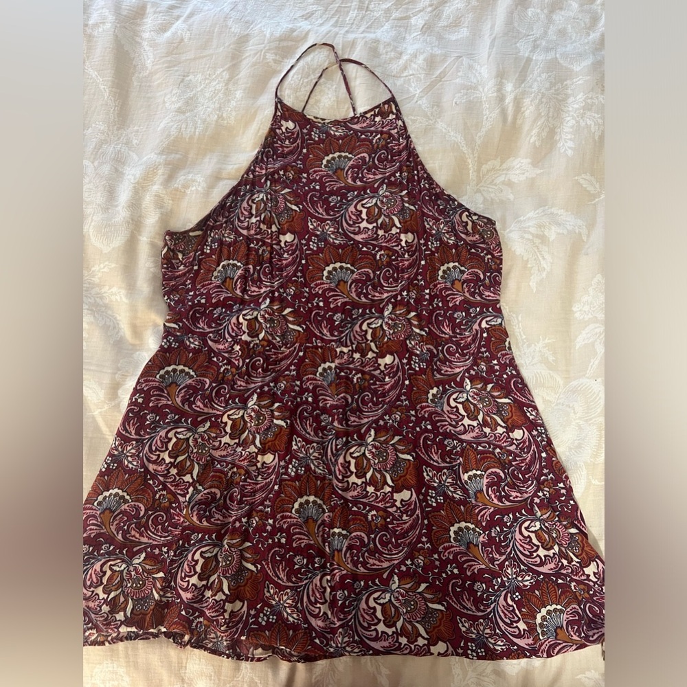 American Eagle Halter Neck Sundress
